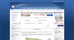 Desktop Screenshot of battingcagefinder.com